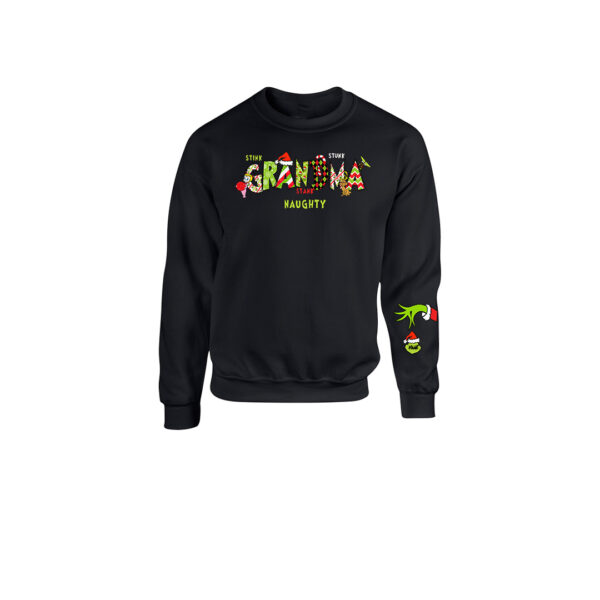 Grinch Grandma Sweatshirt - Image 4