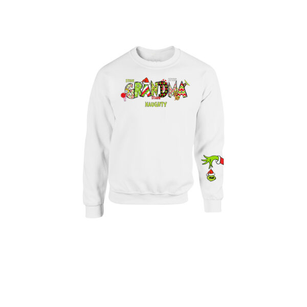 Grinch Grandma Sweatshirt - Image 3