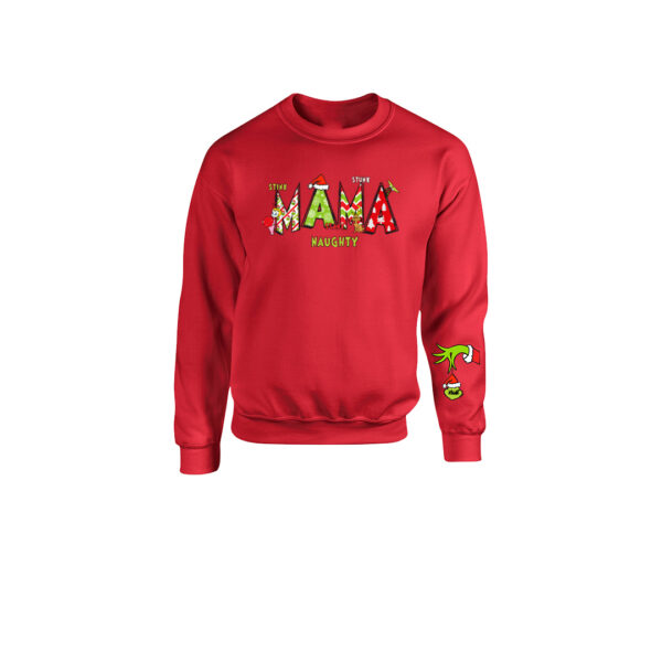 Grinch Mama Sweatshirt - Image 4